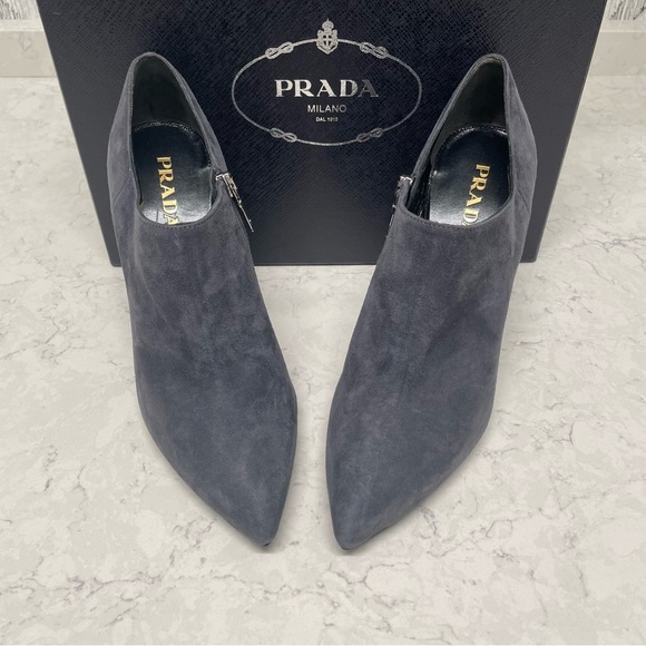 Prada Calzature Donna Camoscio Suede Mule/Slides - Picture 2 of 7